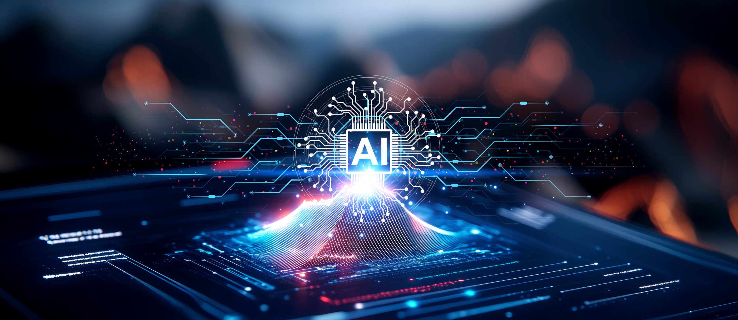 Innovative ai showcase global tech summit 2025 digital innovations futuristic environment interactive viewpoint advancements in ai technology